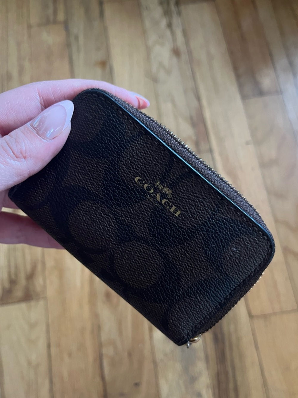 Coach Zipper Wallet Brown - Picture 3 of 3